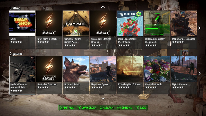Illustration for article titled The Most Popular Fallout 4 Mods On Xbox One